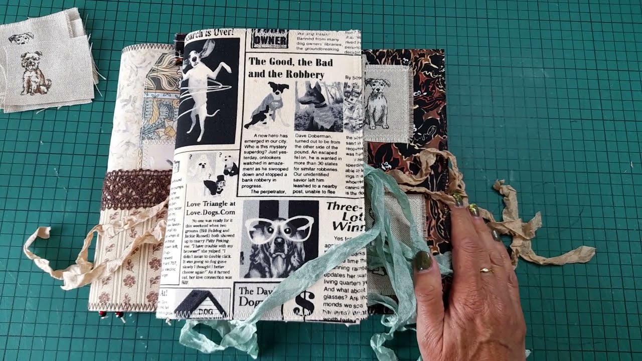 flip through of the dog theme journals