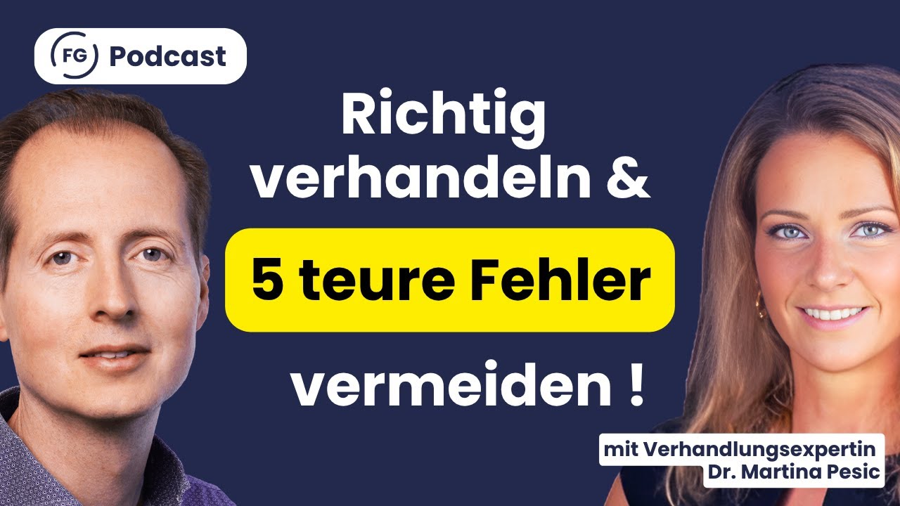 Die 5 teuersten Verhandlungsfehler - Tipps von Verhandlungsexpertin Martina Dr. Pesic