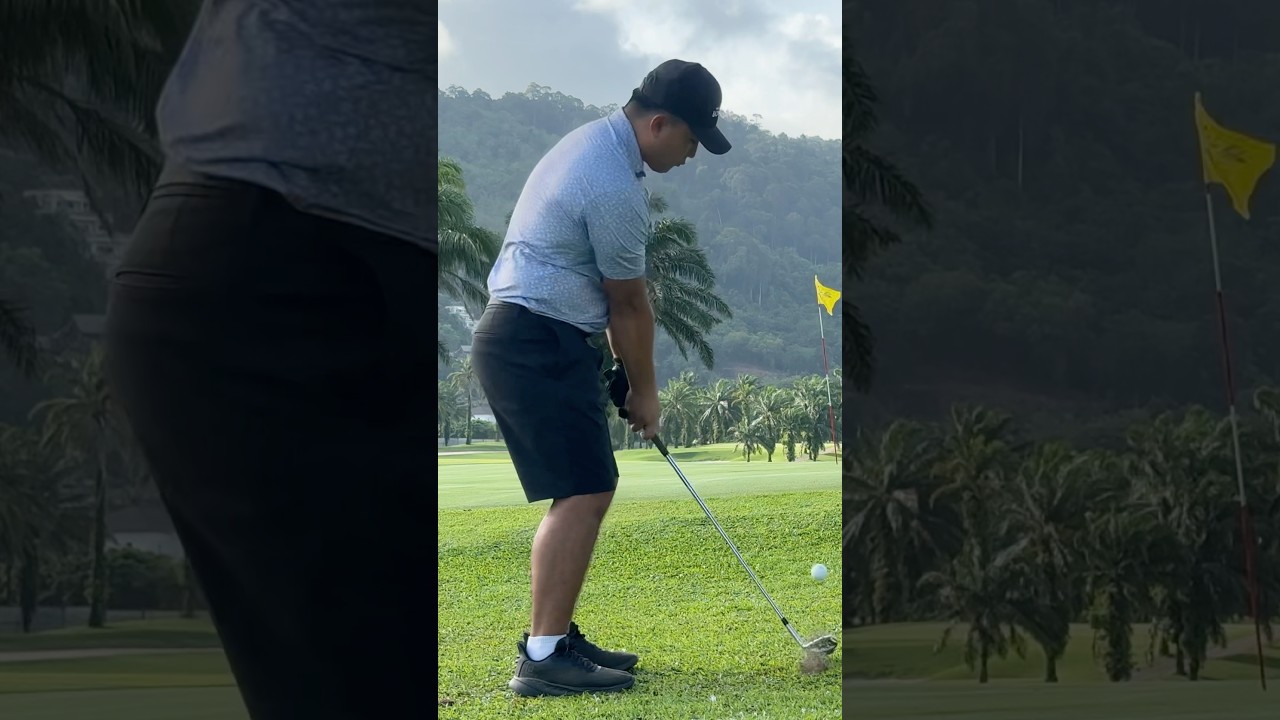 We try to break 30 for 9 holes 