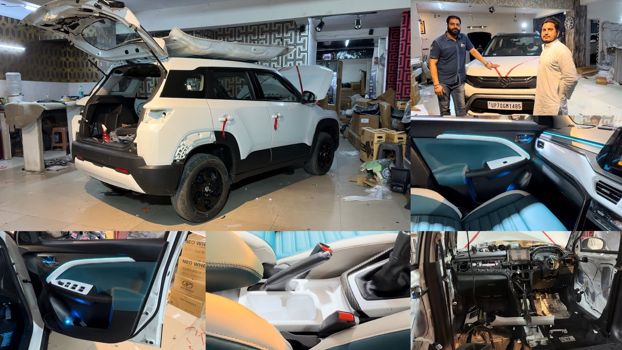 Allahabad से Brezza आई Range Rover बन ने - Brezza Modified 2023 | Brezza Modification 2023 | Brezza
