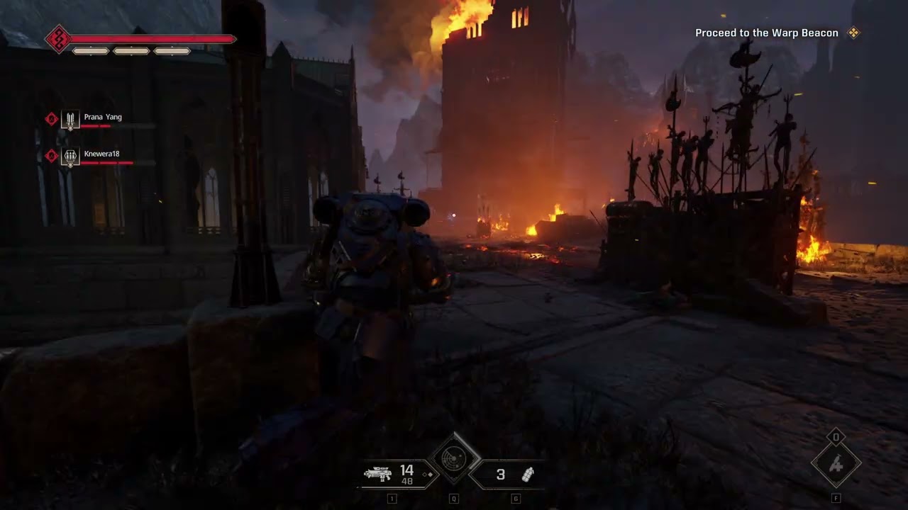 Space Marine 2: Absolute Reliquary as Tactical with Block Chainsword