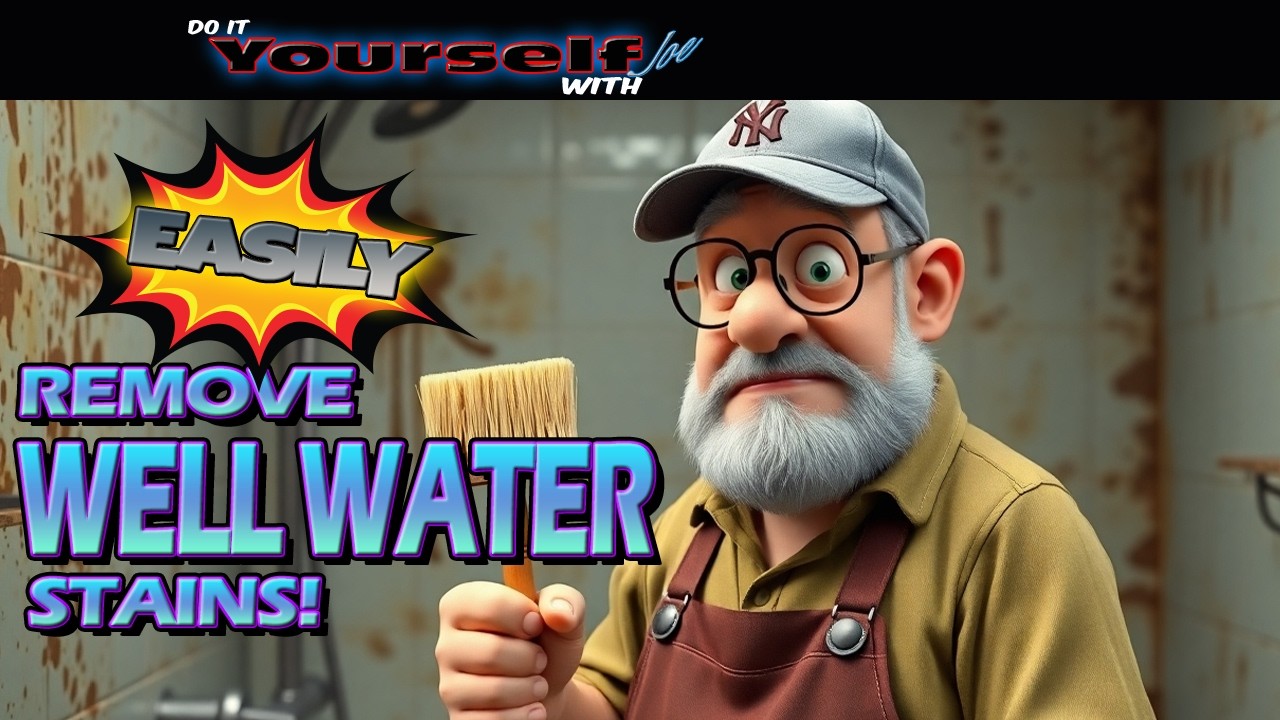 How to Remove Rust Stains, Well Water Stains