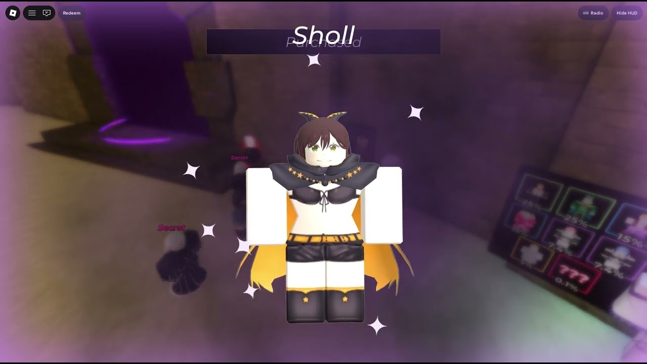 Getting a Full Set of Donas in Roblox Re:Aura