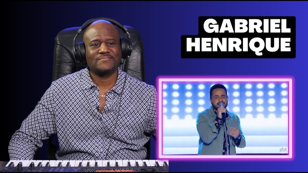 Vocal Coach Reacts to Gabriel Henrique on Shadow Brasil