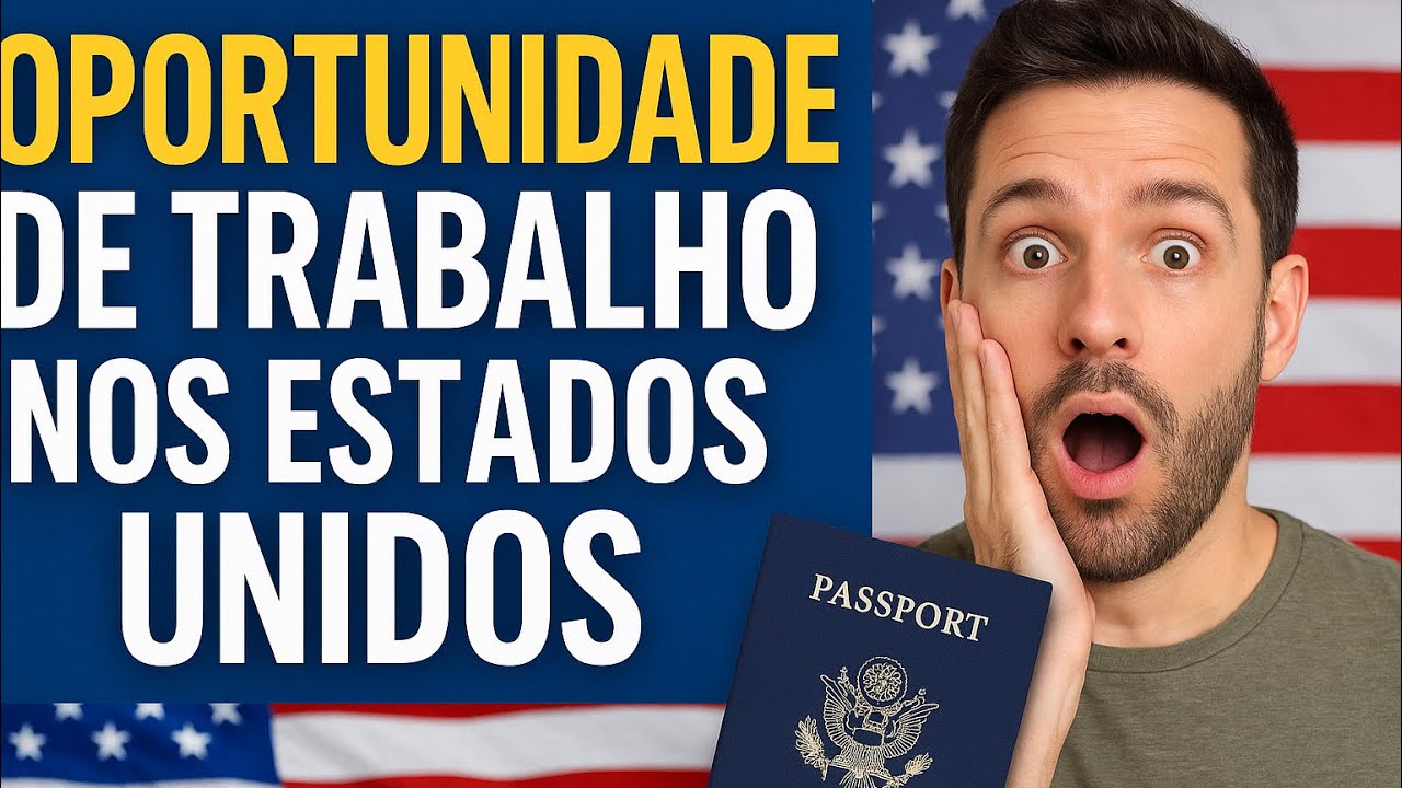 COMO CONSEGUIR TRABALHO NOS ESTADOS UNIDOS 🇺🇸 DE FORMA LEGAL 