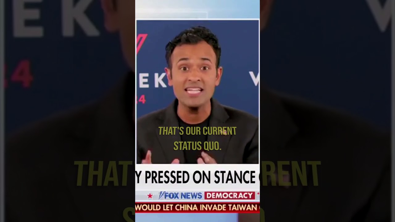 Taiwan / China Debate with @FoxNewsand Vivek Ramaswamy - Semiconductor Independence
