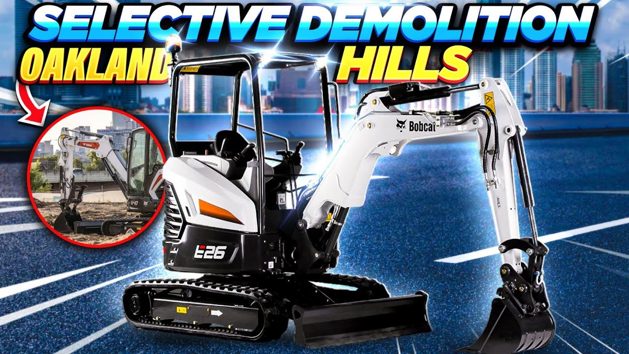 Building Demolition Mini Excavator