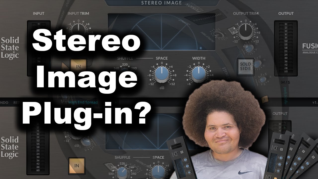 Big Sounding Drums???? Solid State Logic Fusion Stereo Image Plug-in Review