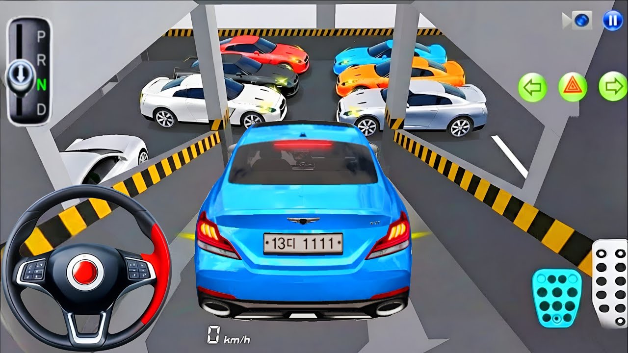 New Blue Rolls-Royce🚙💥 Vs Super Cars 🚗💨 Extreme Parking Garage Challenge 🅿️ 3d Driving Class 2026 🎮