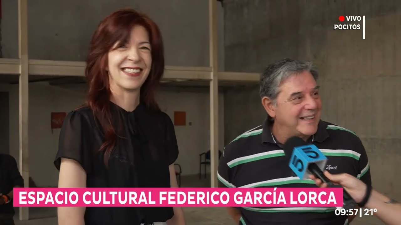 Avanza la obra del Centro cultural Federico García Lorca en Pocitos