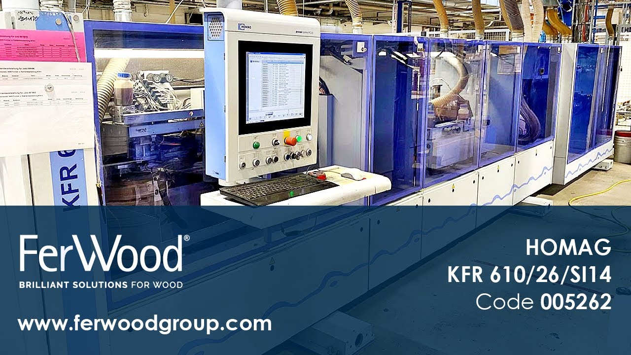 Восстановленный/-ая КРОМКООБЛИЦОВОЧНАЯ ПАРТИЯ ПЕРВАЯ - HOMAG KFR 610/26/SI14 &ndash; Ferwoodgroup