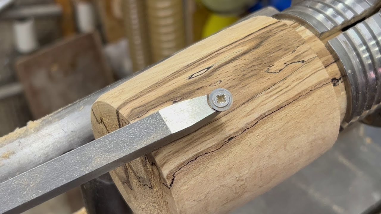 Woodturning. Box Hollower. #carbide chisels