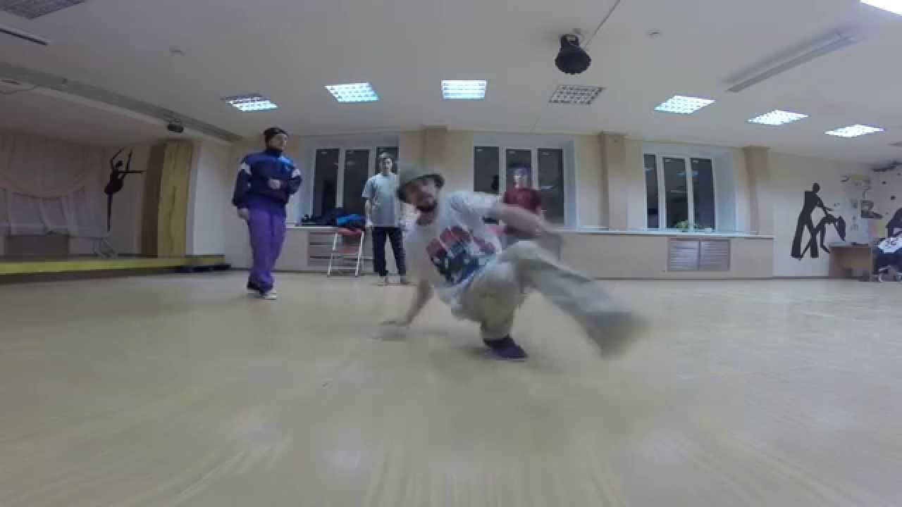 Bboy Dale - training session (footwork)
