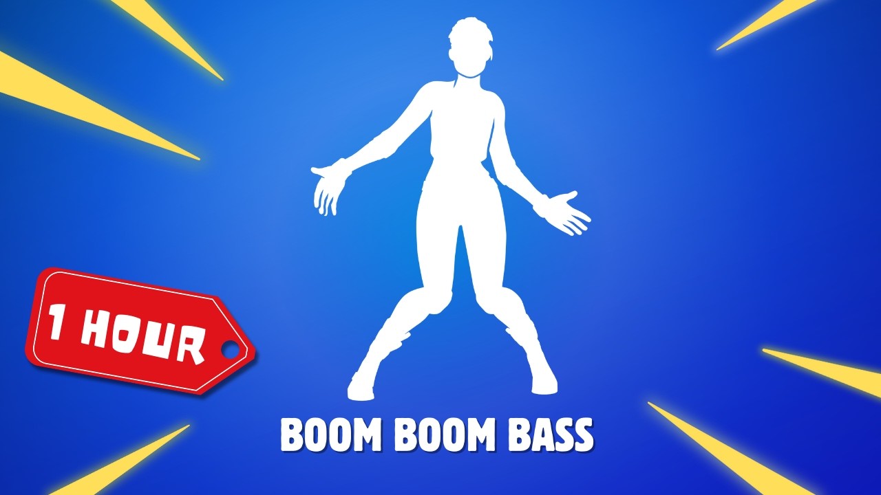 Fortnite Boom Boom Bass 1 HOUR edition  ( Boom Boom Bass  - RIIZE)