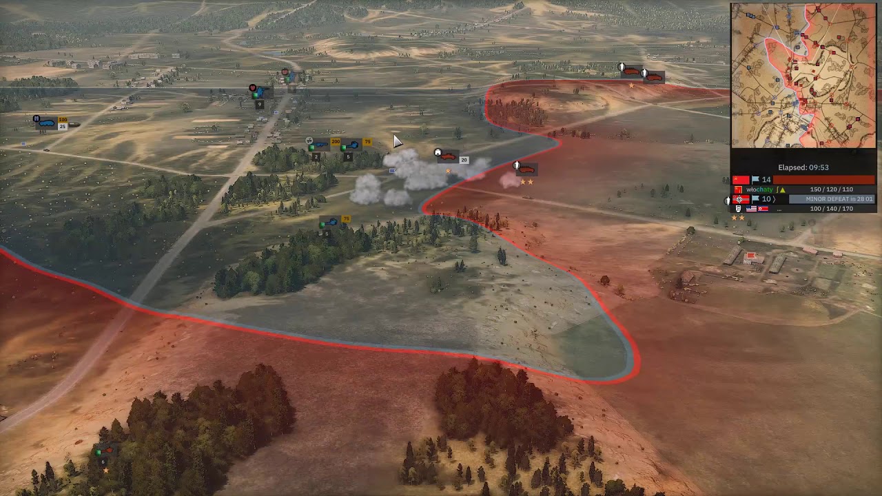 SD 2 - wlochaty (Group Tyurina - Maverick) vs Adler3000 (25th Panzer - Balanced) -  Slutsk