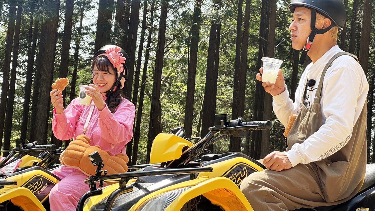 三島スカイウォーク！バギーとかにぱんの共通点を体当たり調査！