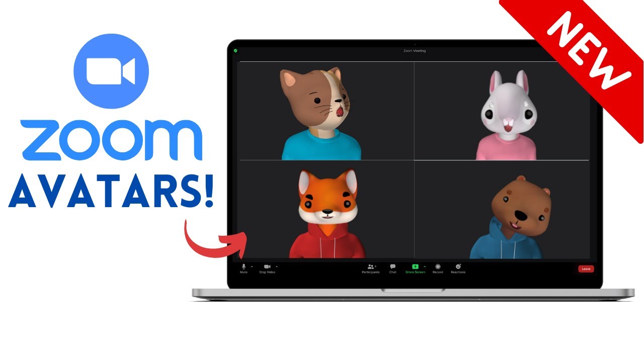 Как использовать аватары Zoom!