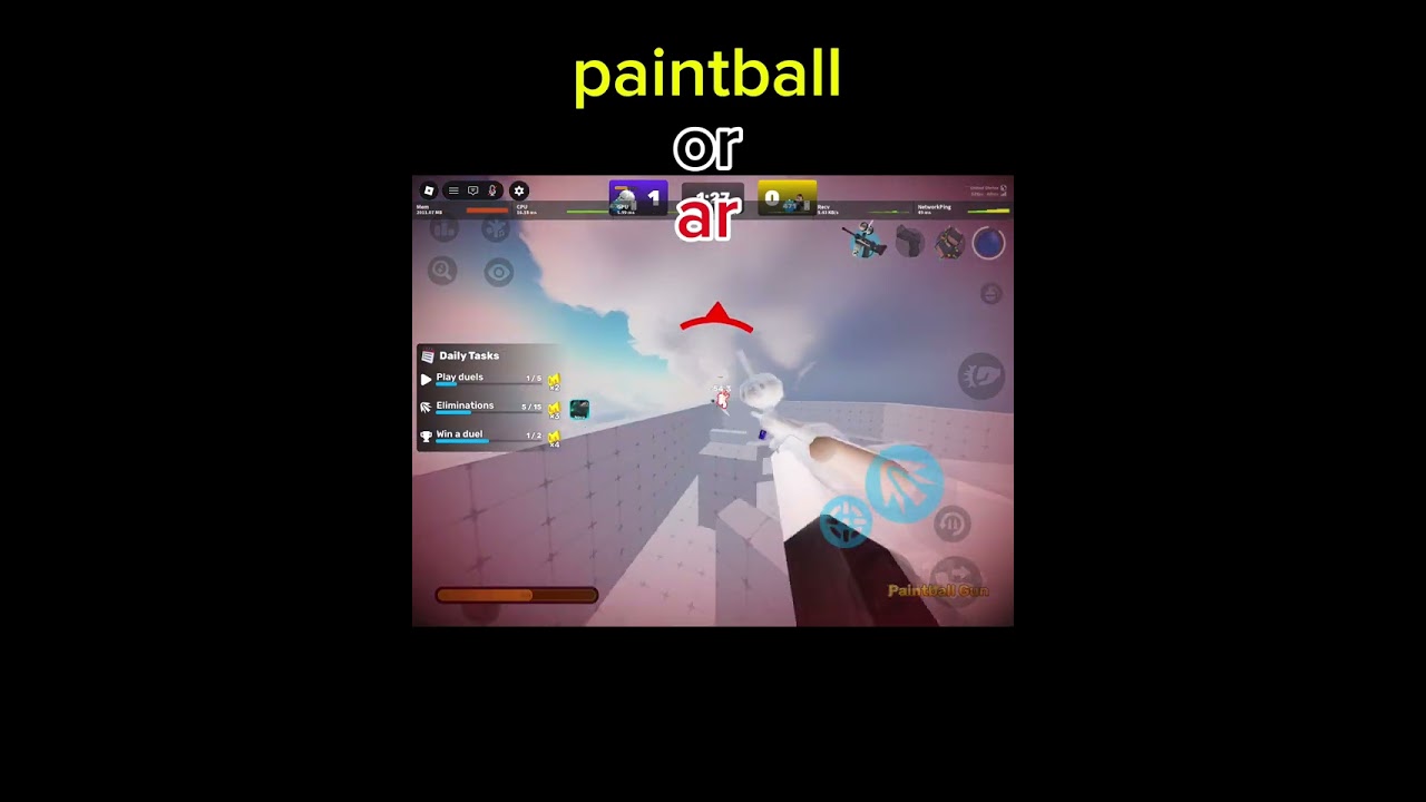 paintball or ar?