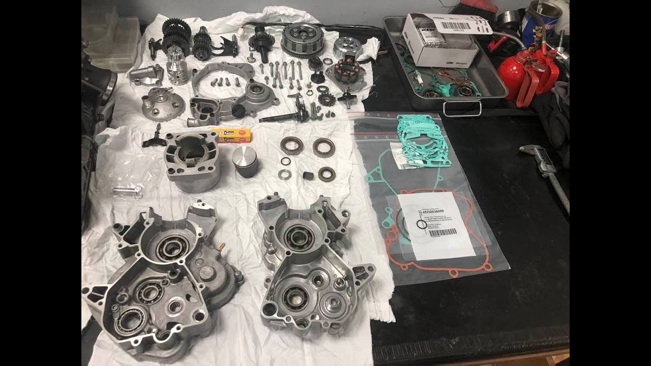 KTM 65 sx Apriamo il motore!!!