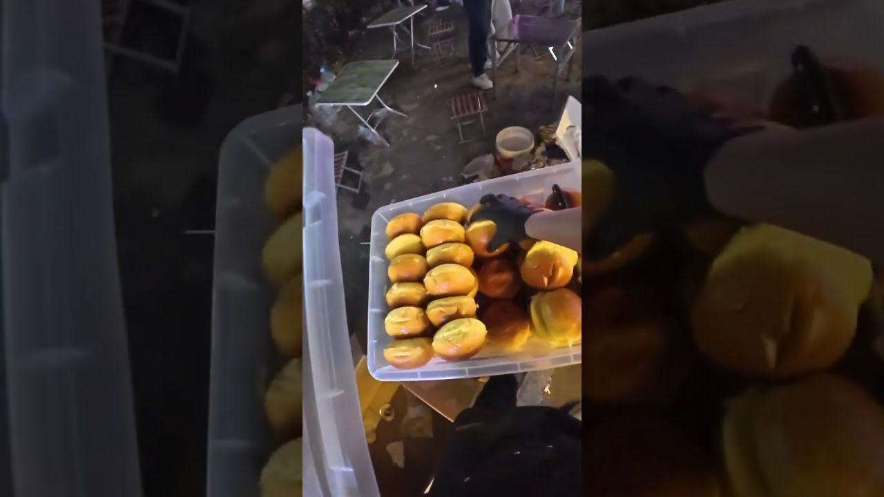 Street special snacks live broadcast