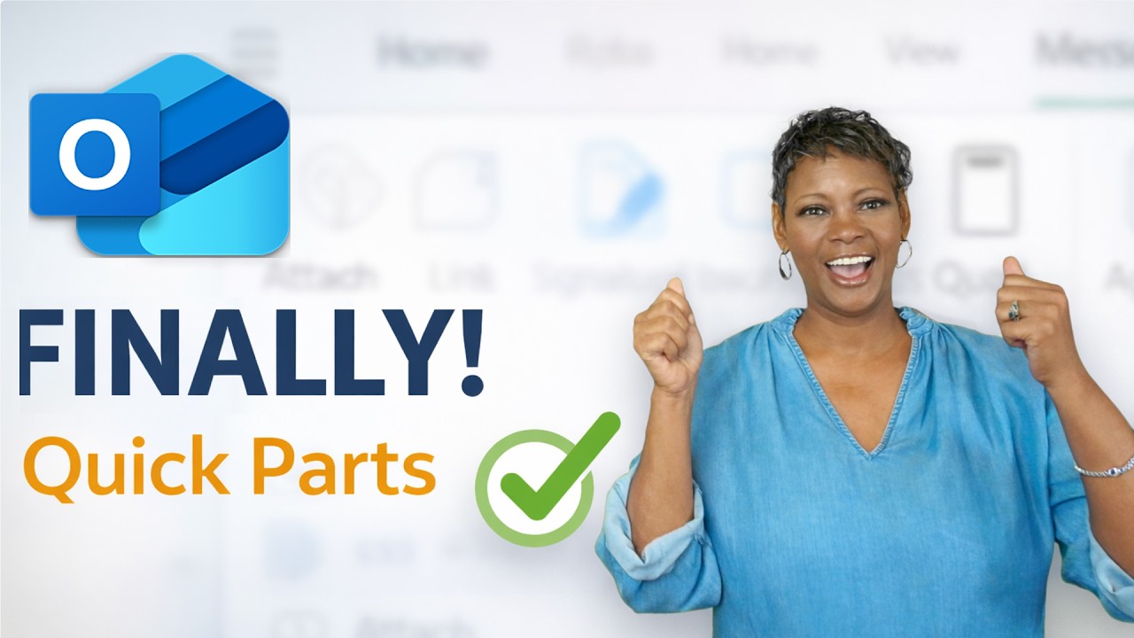 Quick Parts in New Outlook | The Feature Everyone Wanted