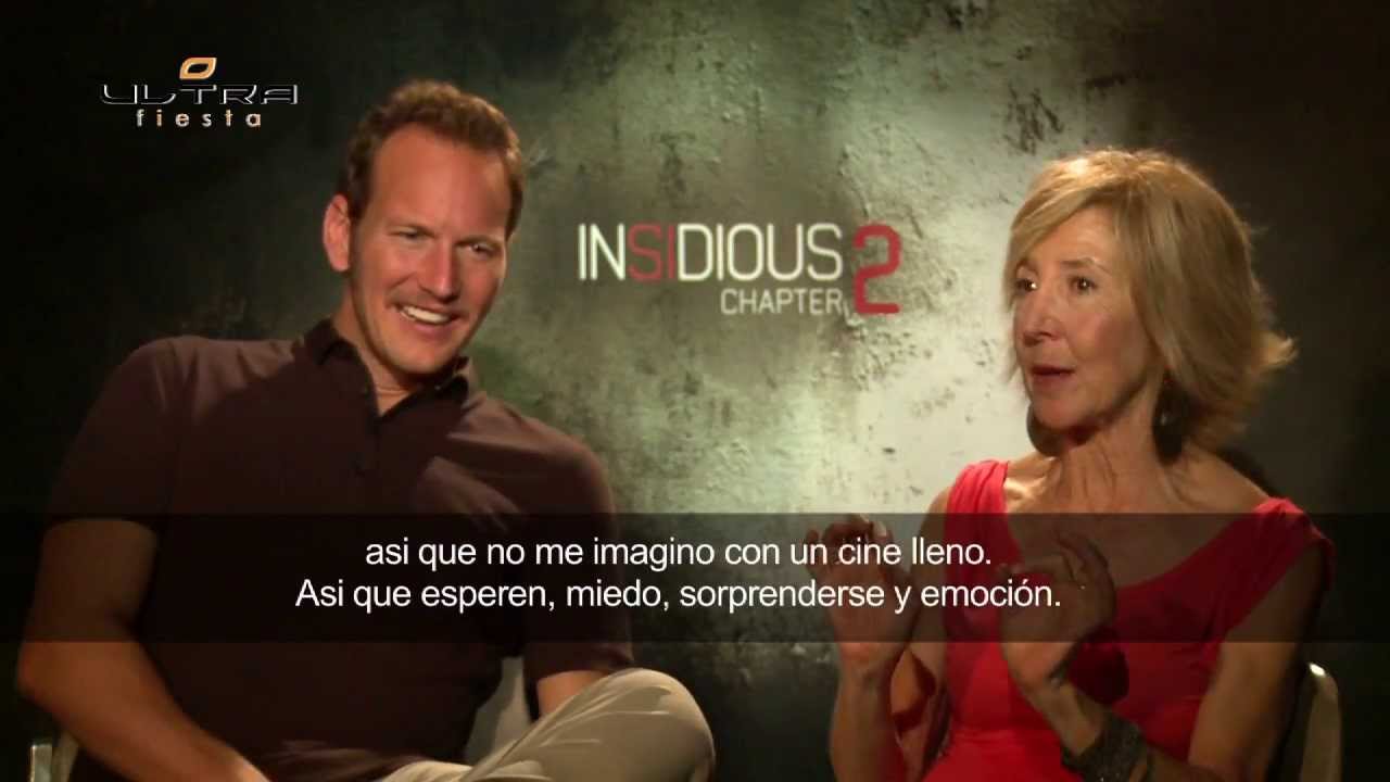 Patrick Wilson and Linn Shaye INSIDIOUS CHAPTER 2 INTERVIEW