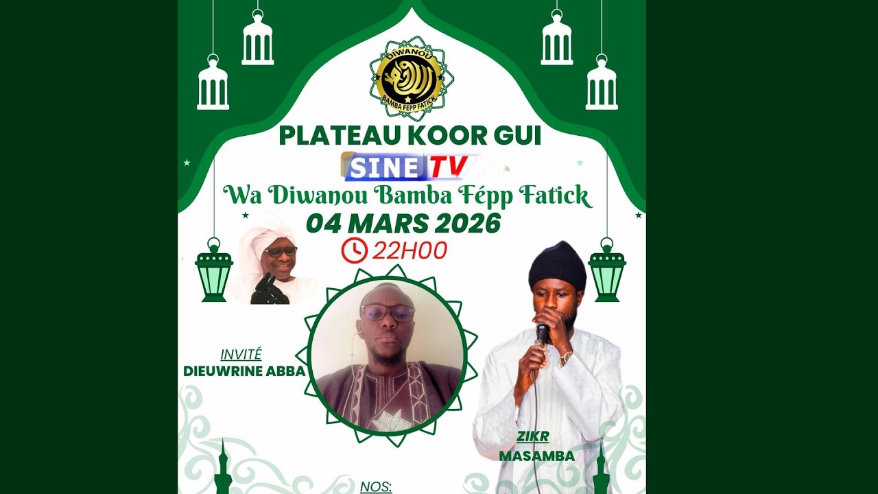 🔴Spécial Plateau Koor Gui invité : Wa Diwanou Bamba Fépp Fatick...