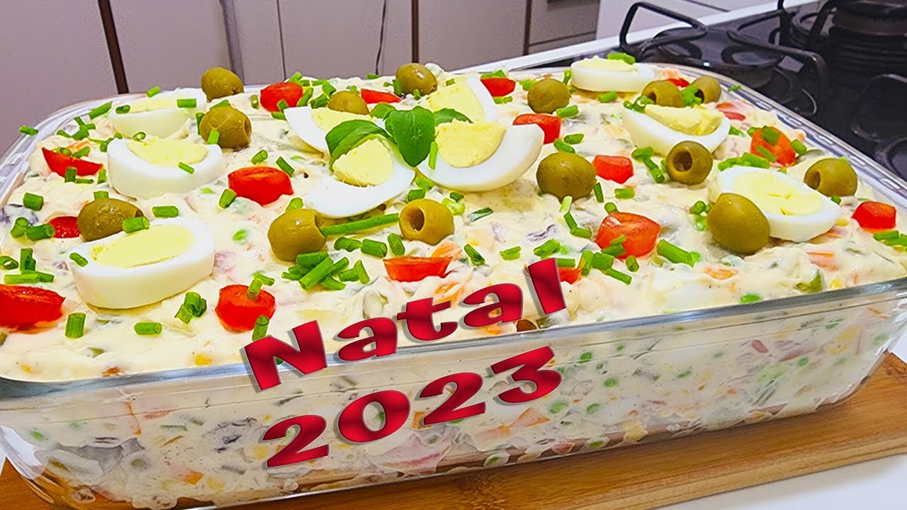 Salada Natalina especial de Natal