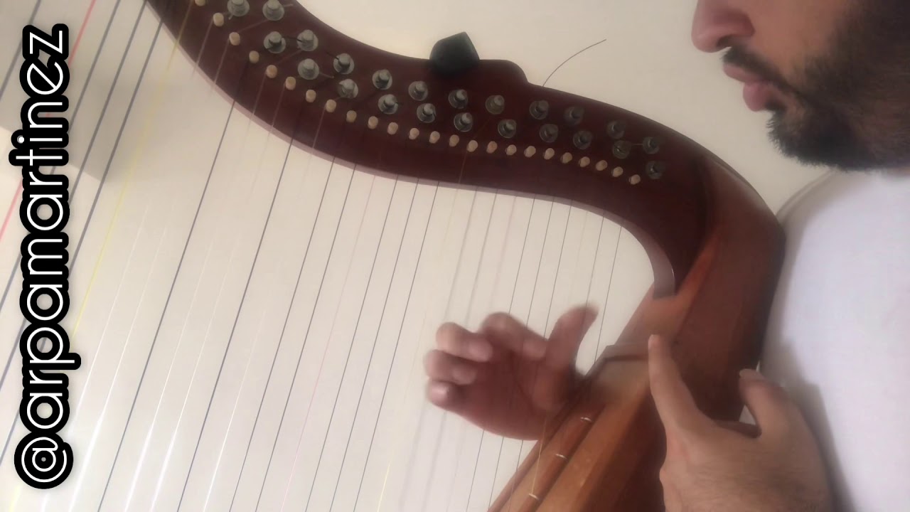 Clase de Arpa - Tutorial “Gavilán” by ARPAMARTINEZ Parte 1