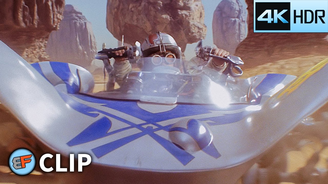 Boonta Eve Classic - Podrace Scene (Part 1) | Star Wars The Phantom Menace (1999) 4K HDR Movie Clip