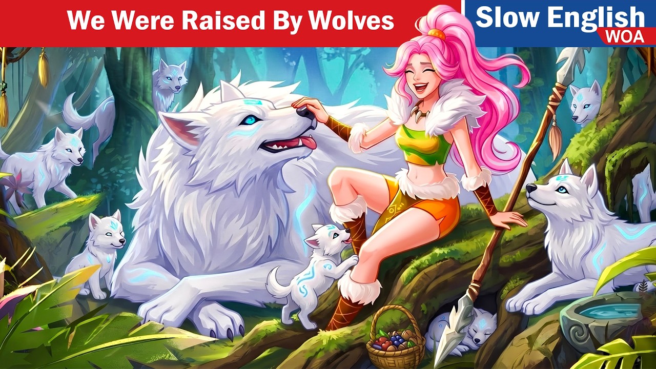 We Were Raised By Wolves, But Our Evil Uncle Tried To Hunt Us Down | Easy English Listening Practice