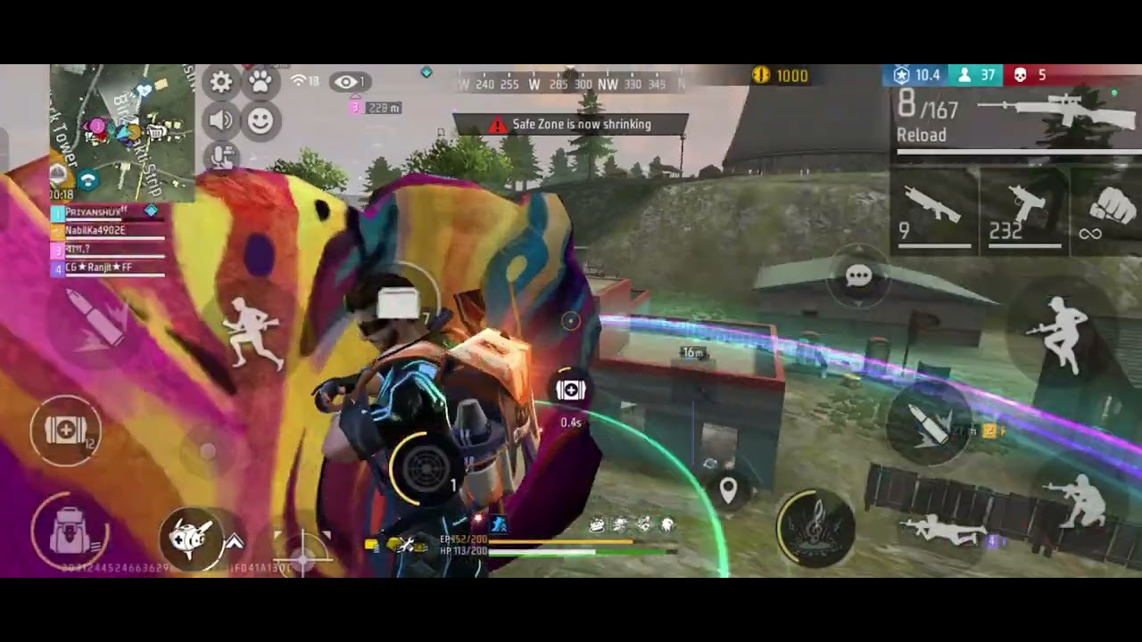 FREE FIRE ⚡⚡VIDEO PART 4 🥳🥳BOOYAN💖💖 #freefireshorts #freefire 