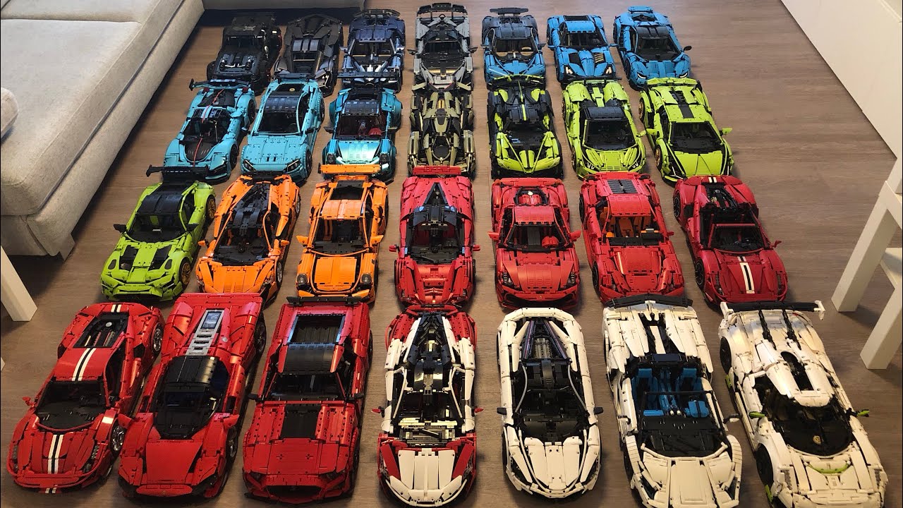 Lego&reg; Technic Supercar 1:8 Full Collection und alternative Hersteller