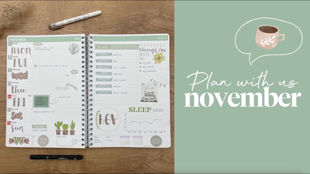 Personal Planner November Plan with Me