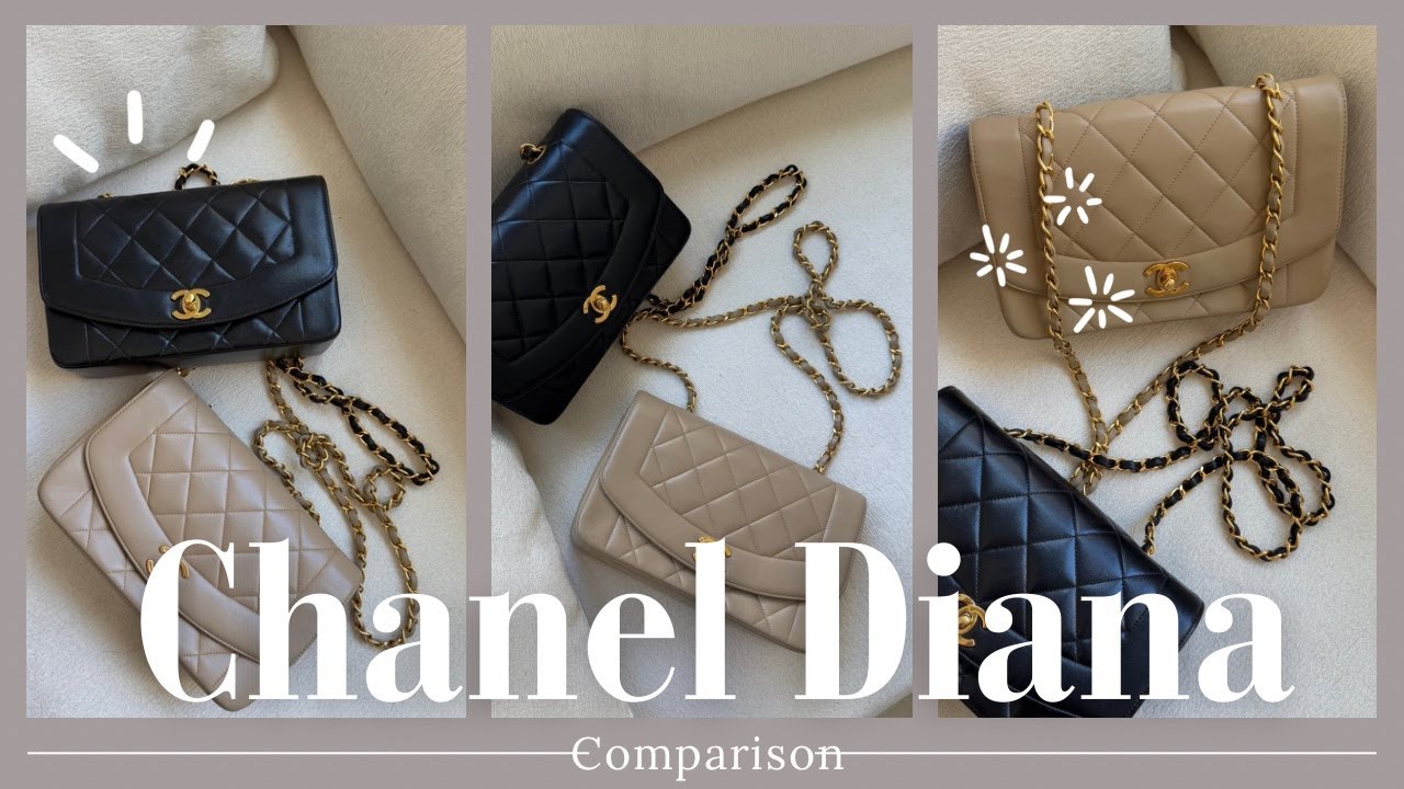 Chanel Diana - Size Comparison and What Fits Inside
