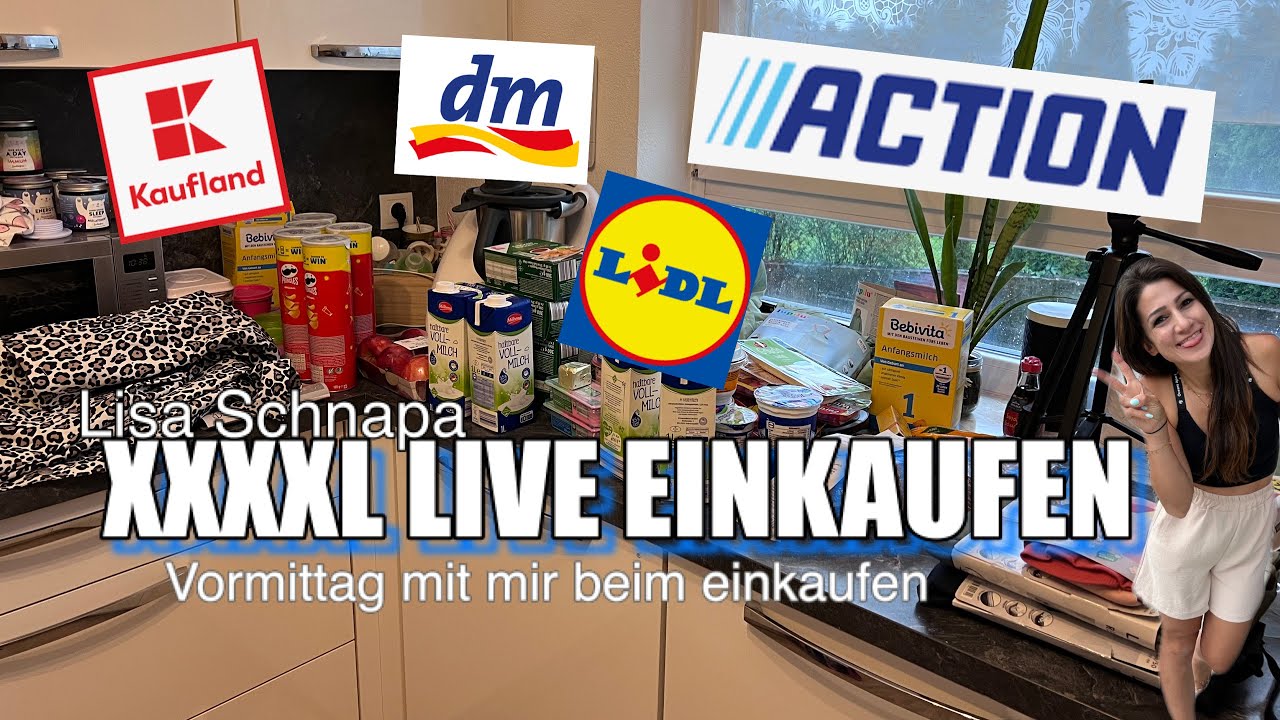XXXL LIVE EINKAUF LIDL | ACTION | KAUFLAND | DM | SCHNÄPPCHEN |