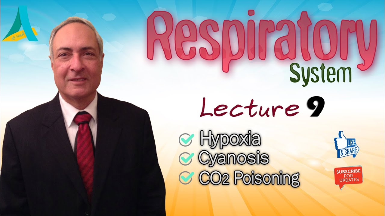 Dr.Nagi - Live Physiology - Lecture 102 - Respiration (9) - Hypoxia, Cyanosis & CO2 Poisoning