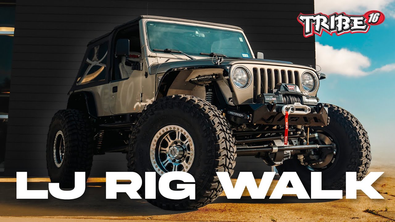 LJ Jeep Transformational Build by Tribe-16 | DFW Jeep Build