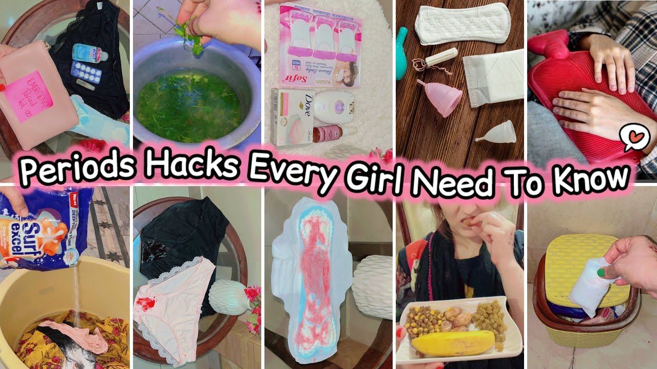 13 Emergecy Period Hacks Every Girl Need To Know🩸🚨Period Mistakes Guidelines For Every Girl🌸