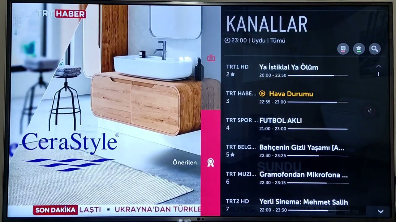 Lg TV Silinen Kaybolan Kanalları Geri Getirme - Çözüm