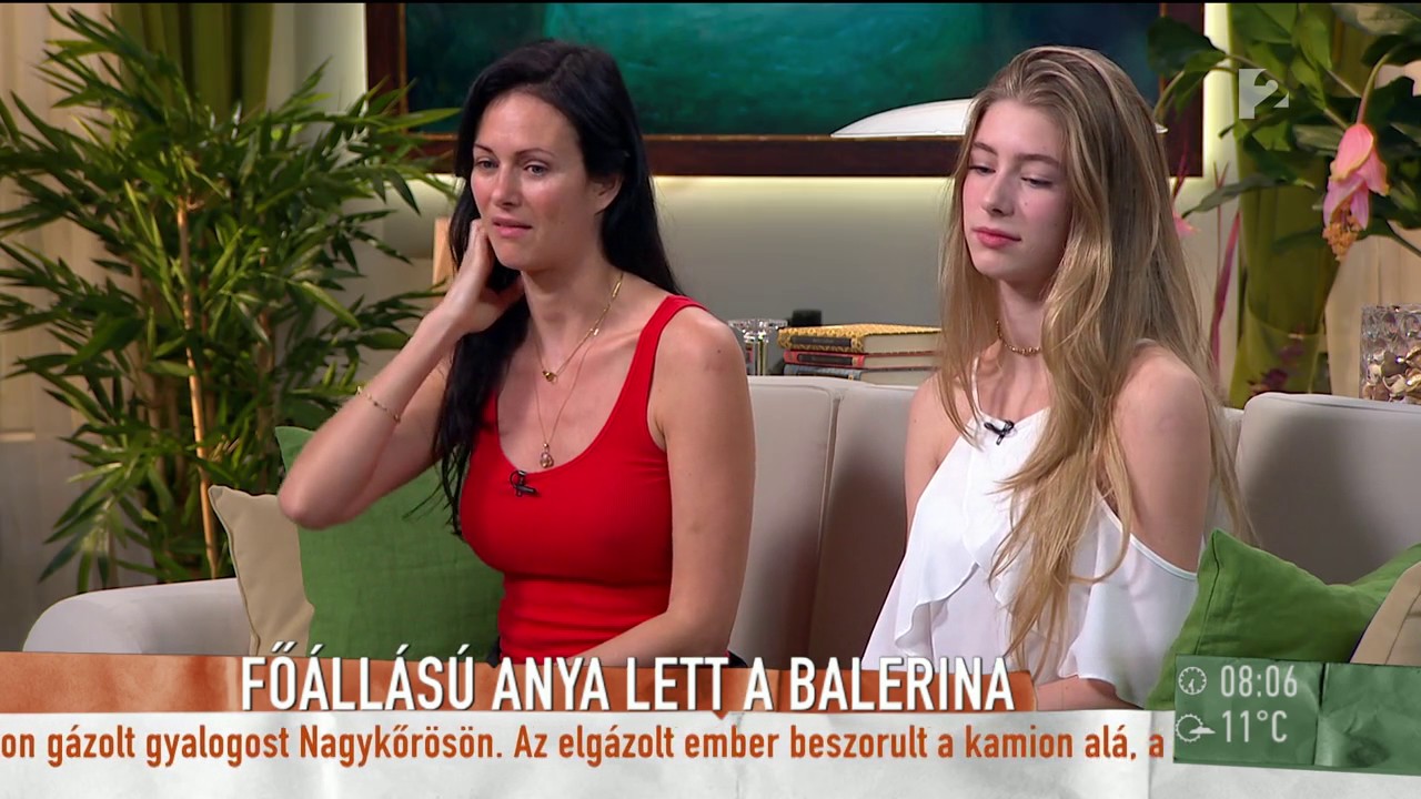 Gyönyörű modell lett Keveházi Krisztina 16 éves lányából - tv2.hu/mokka