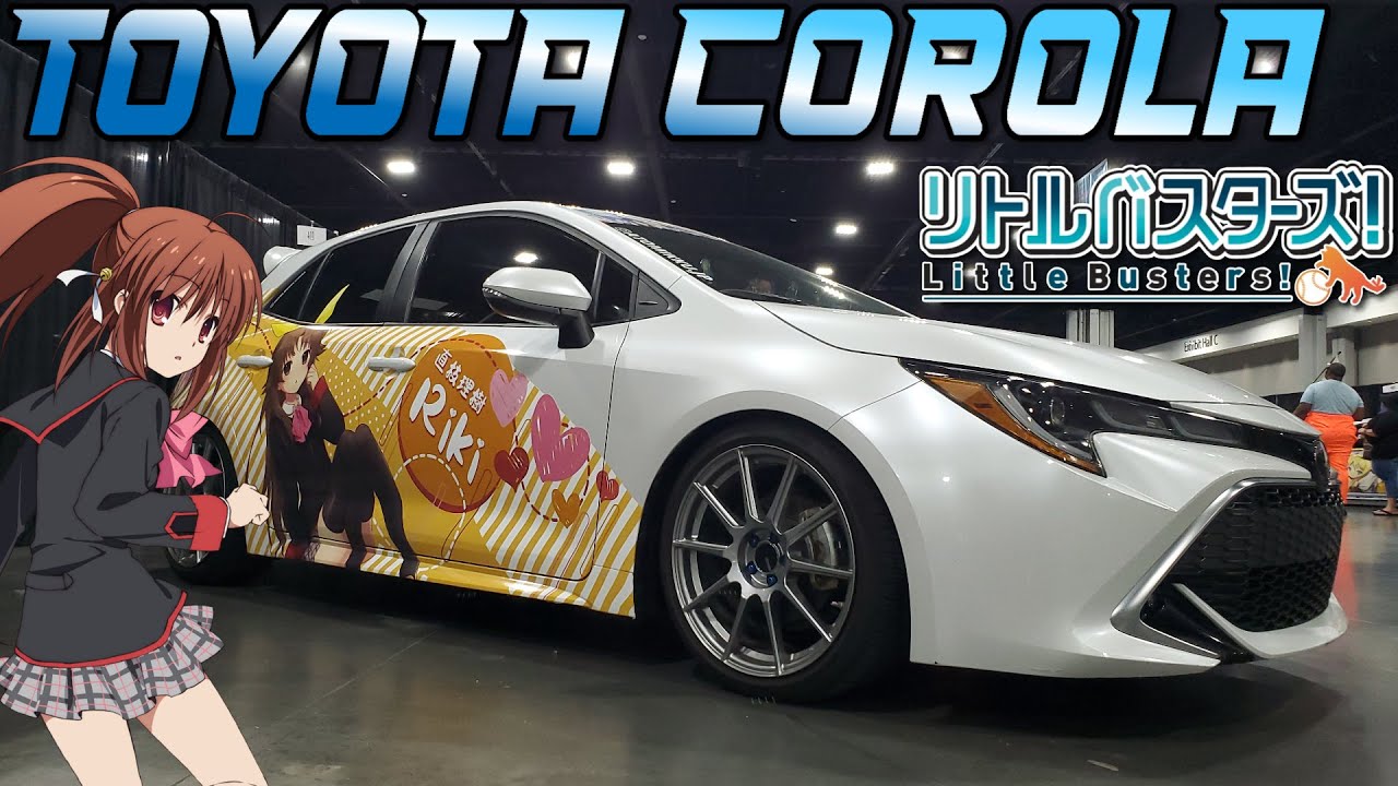 Little Busters!(Riki Naoe?) Itasha 痛車 | Toyota Corolla