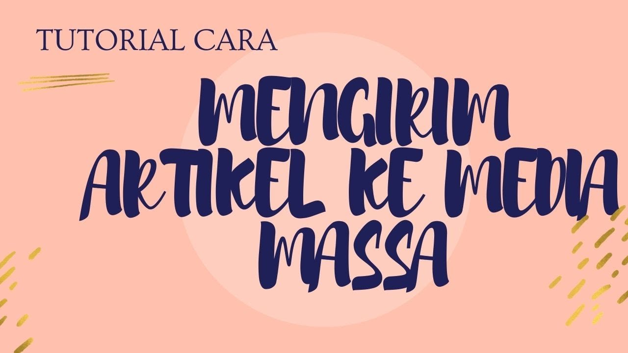 Cara Mengirim Artikel Opini ke Media Massa Online | husnapopeye channel