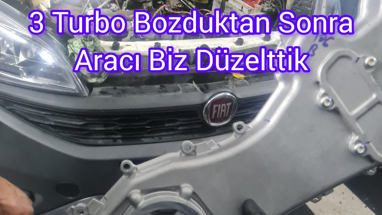 Fiat Doblo Turbosu 3 Defa Bozulduktan Sonra Tespit Ettiklerimiz | Yağ Soğutucu Tamamen İşlevsiz