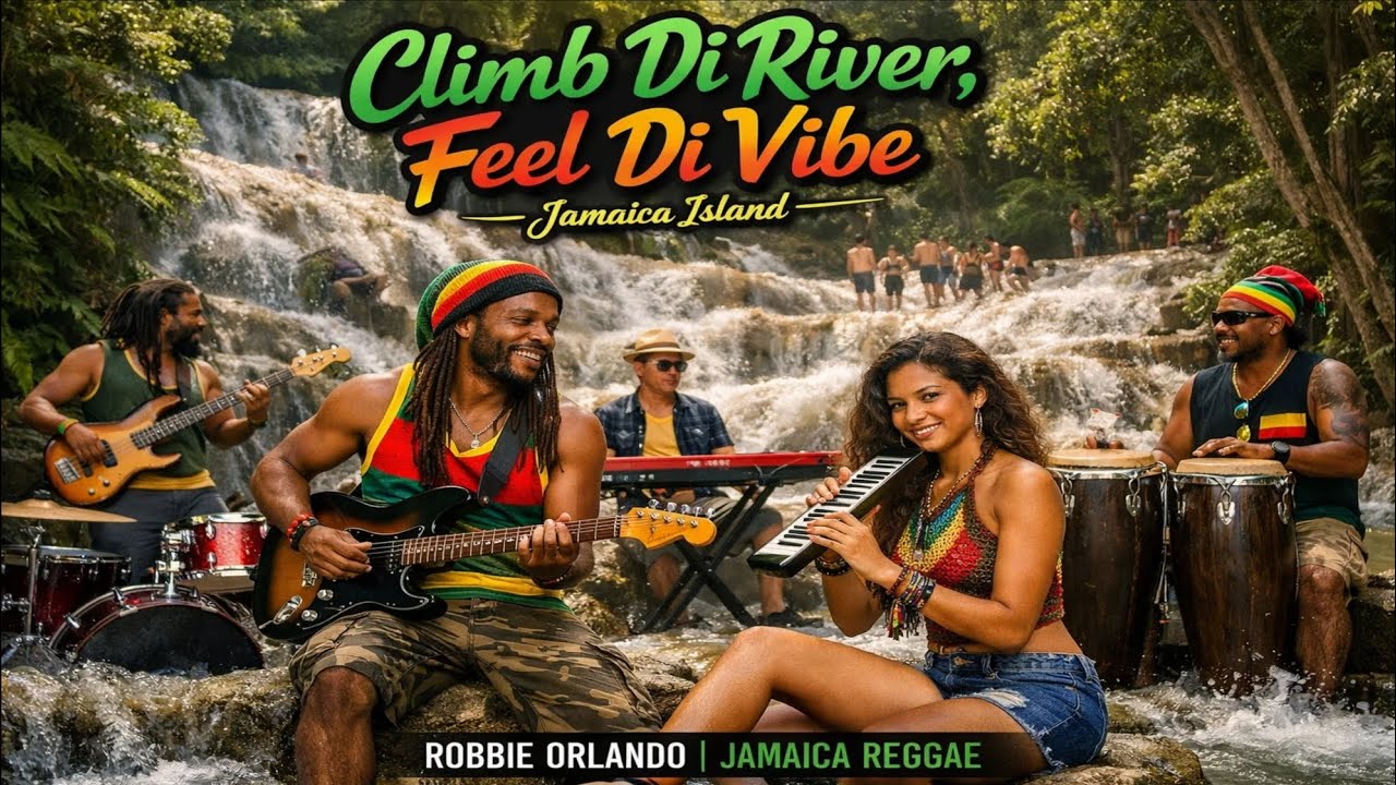Jamaica Reggae - Climb Di River, Feel Di Vibe