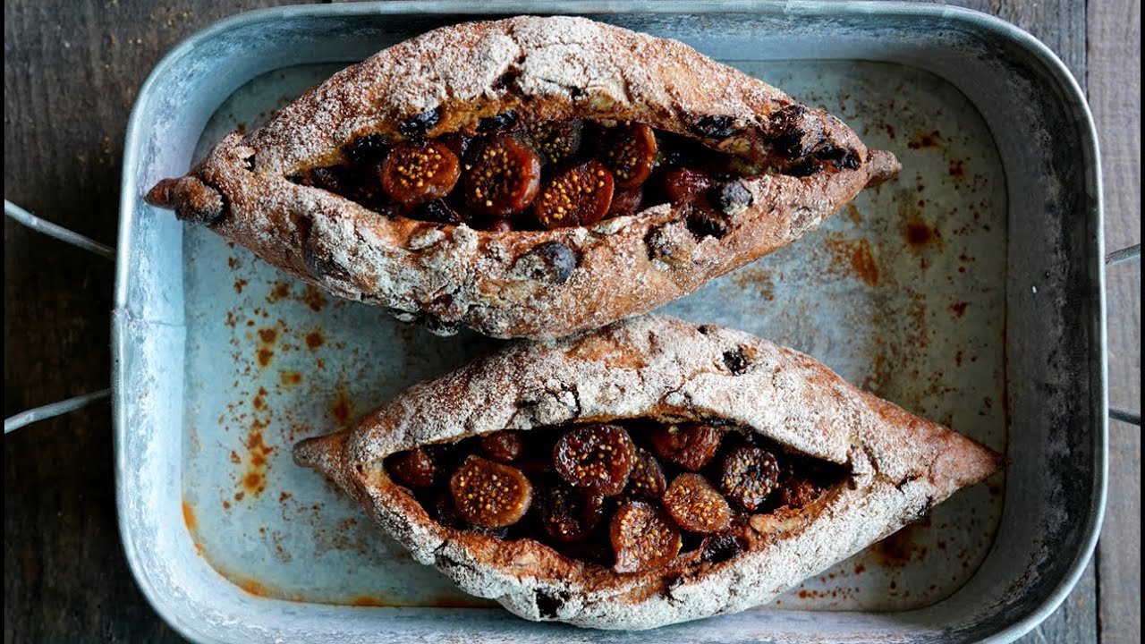 [손반죽] 빵집 오월의 종,  무화과 호밀빵 만들기(Fig rye bread recipe)