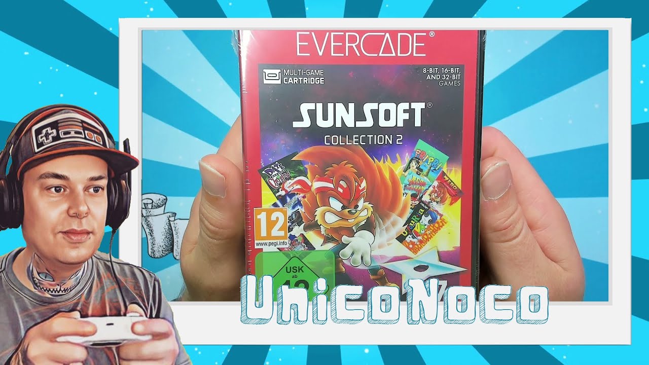 Blaze Evercade 038 - Sunsoft Collection 2