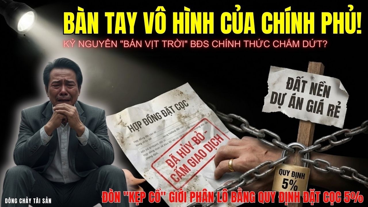 GIỚI ĐẦU CƠ BỎ CHẠY: Đặt cọc 5% đòn 
