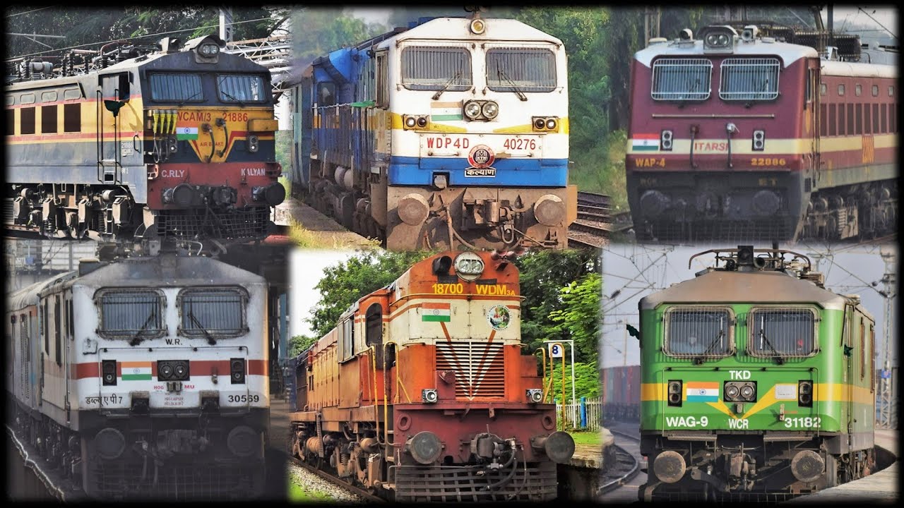 Indian Railways MEGA HORN COMPILATION - Best Locomotive Horns in the World (Part 2)