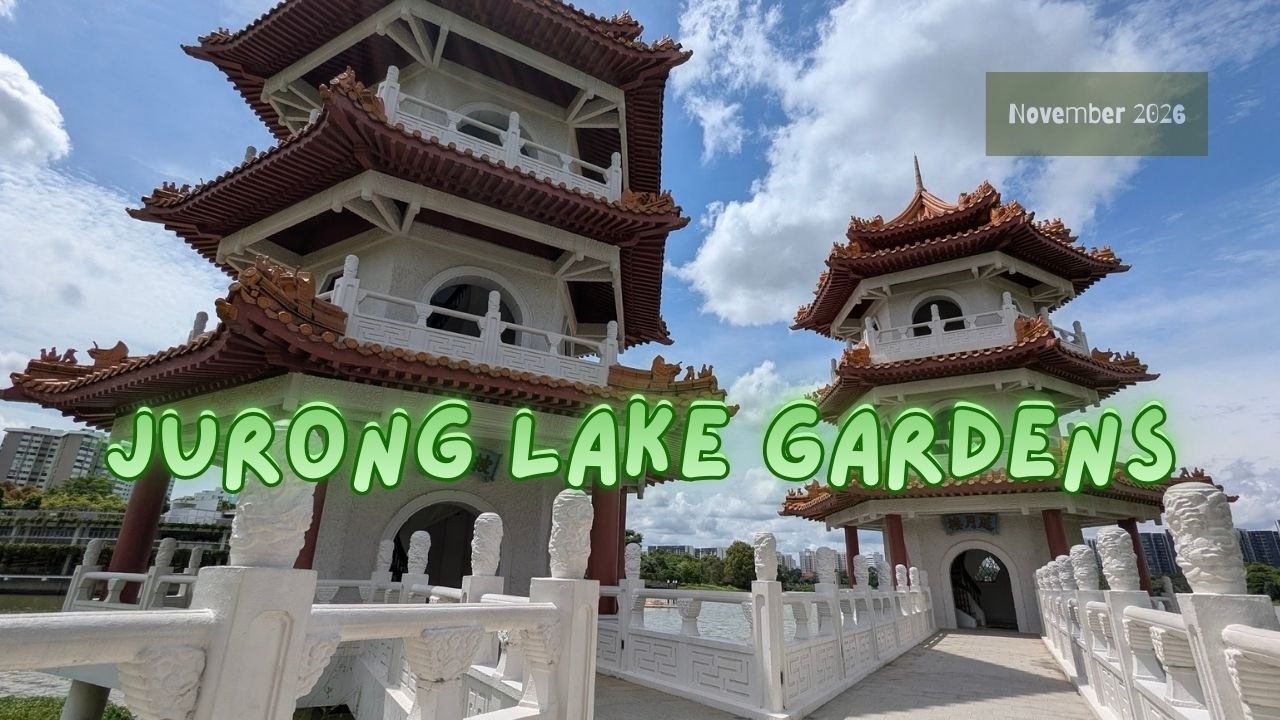 Jurong Lake Gardens incl. Chinese and Japanese Gardens, Singapore